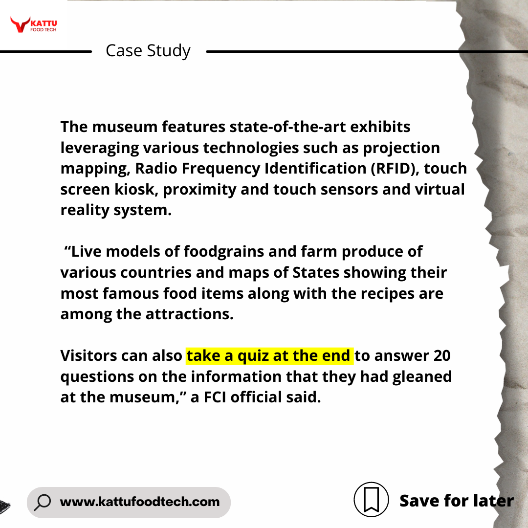India's First Digital Food Museum - Case Study - KATTUFOODTECH