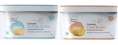 Sid's Farm launches unaltered cow and buffalo butter - Food News - KATTUFOODTECH
