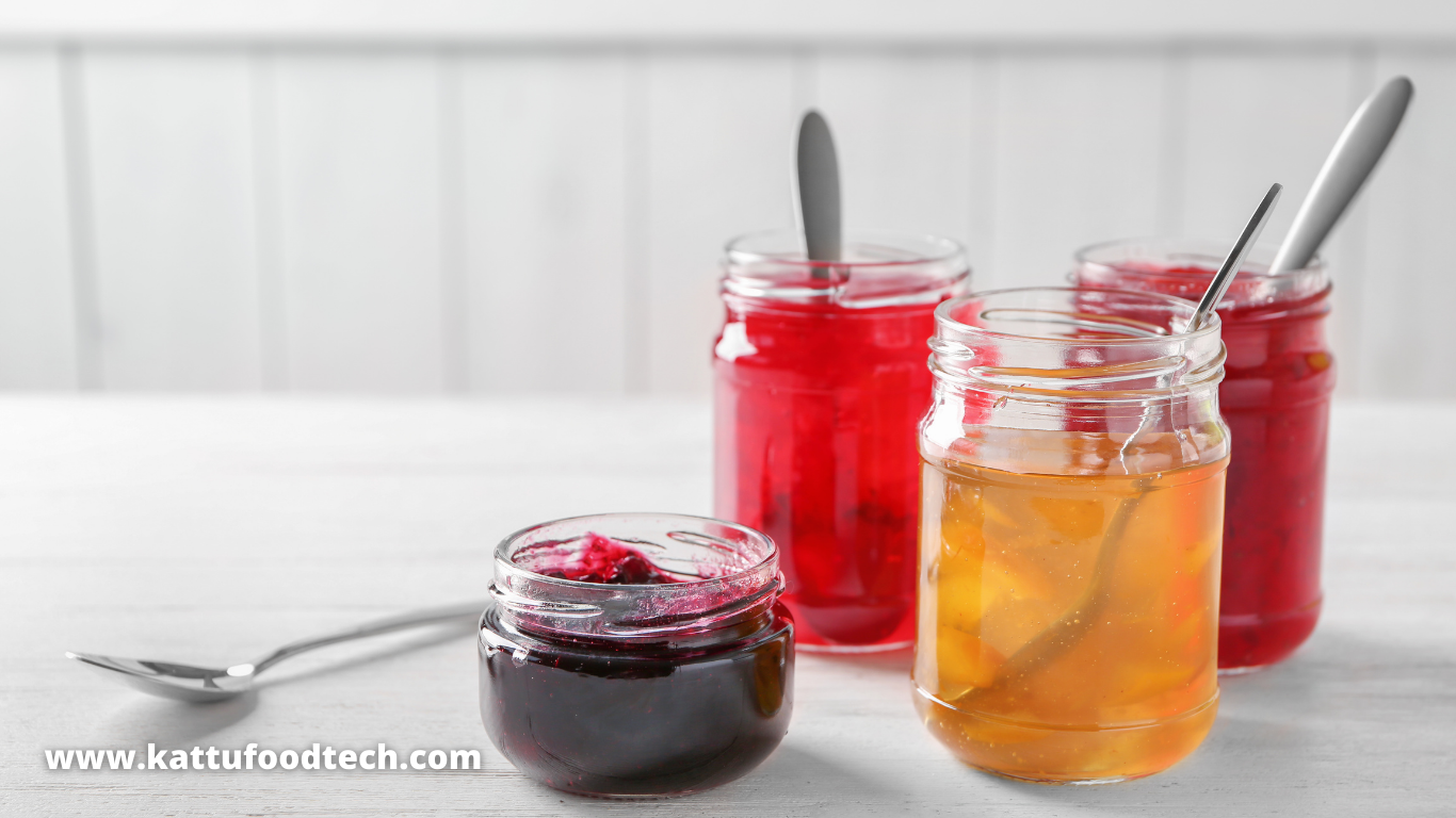 Jams and jellies have usually low water activity of 0.75 – 0.86 – Food Science Quiz – KATTUFOODTECH