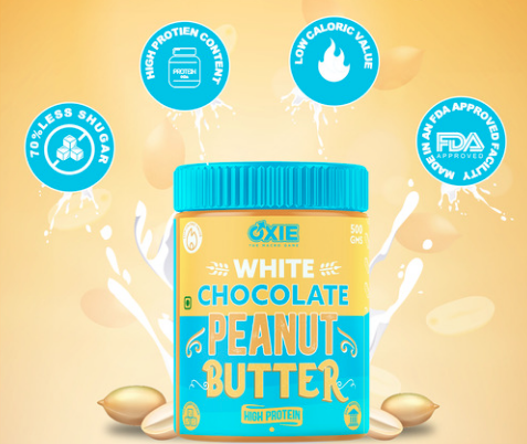 Oxie Nutrition launches white chocolate peanut butter - Food News - KATTUFOODTECH