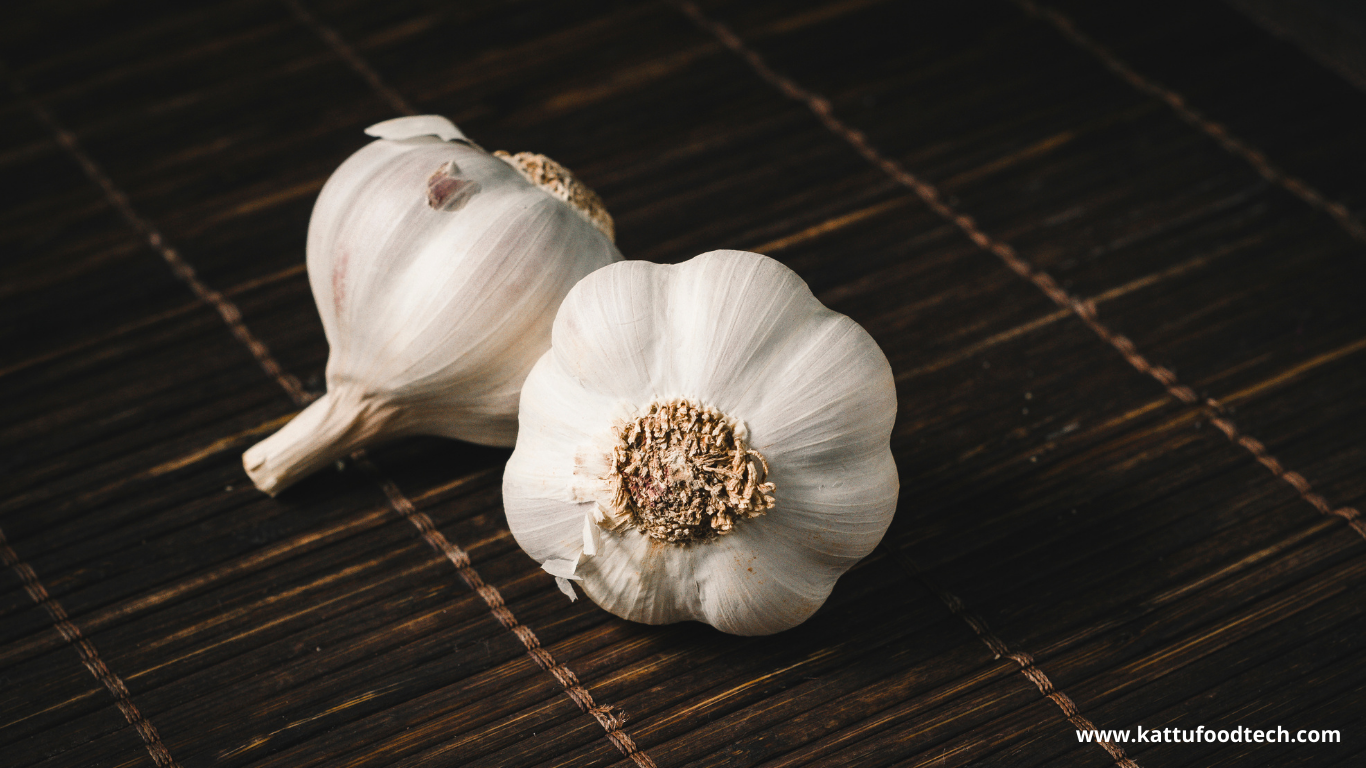 Garlic contains Alliin which is a type of cysteine sulfoxide – Food Science | KATTUFOODTECH