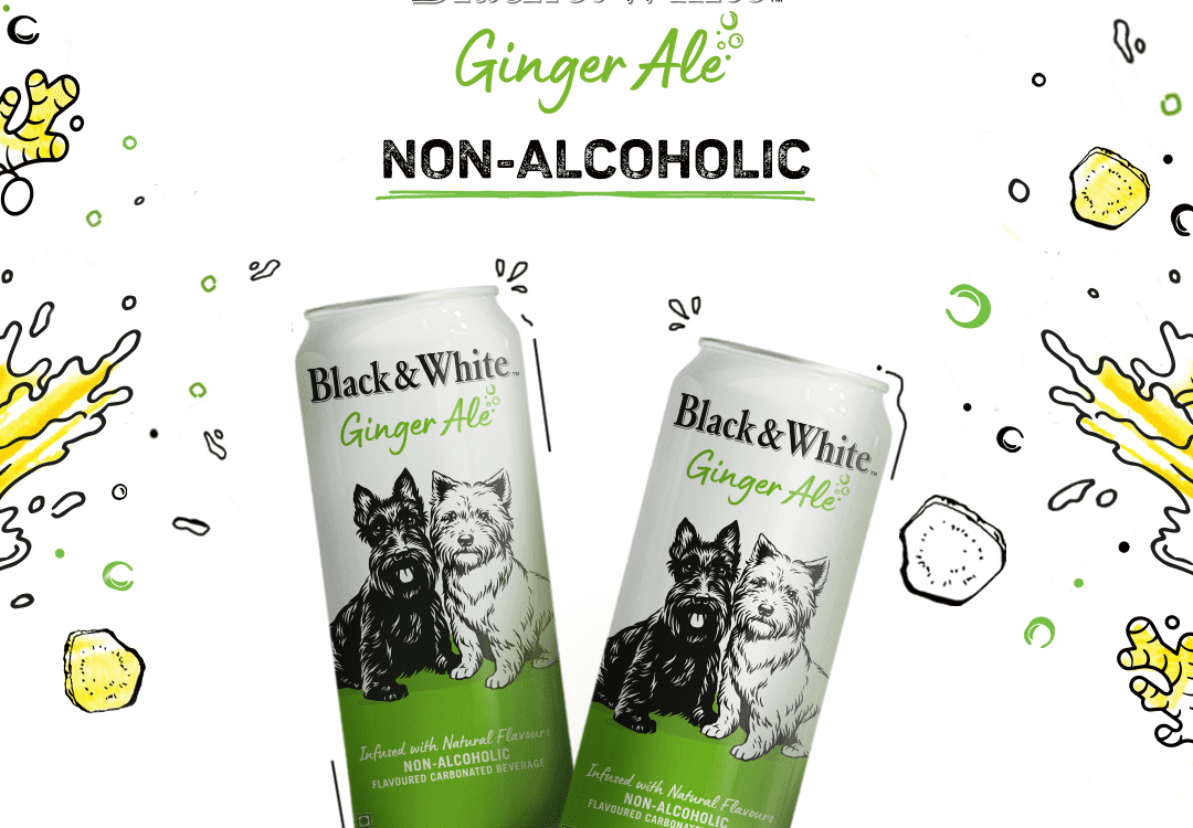 Diageo India introduces Black & White Ginger Ale