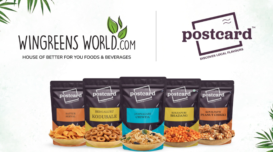 Wingreens Farms buys Bengaluru-based snack foods startup Postcard