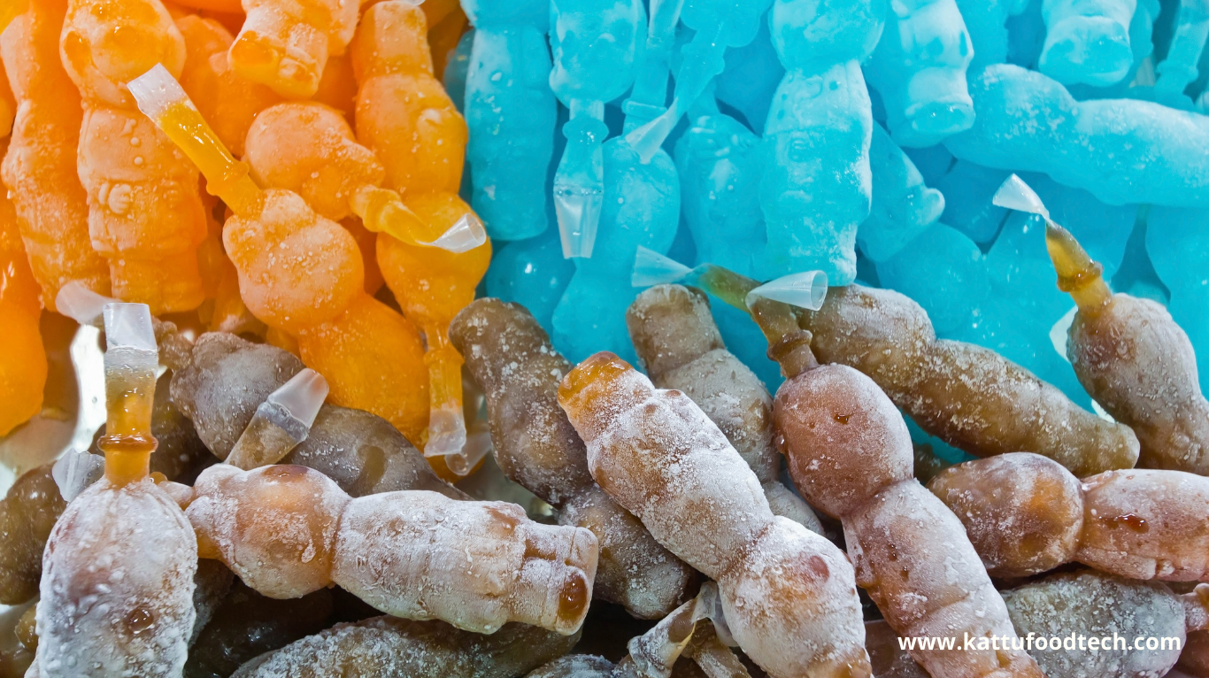 Frozen desserts are mixtures of ice crystals in flavored liquid syrup | KATTUFOODTECH