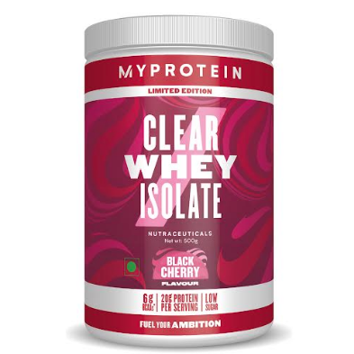 Myprotein launches Black Cherry flavoured Clear Whey Isolate in India