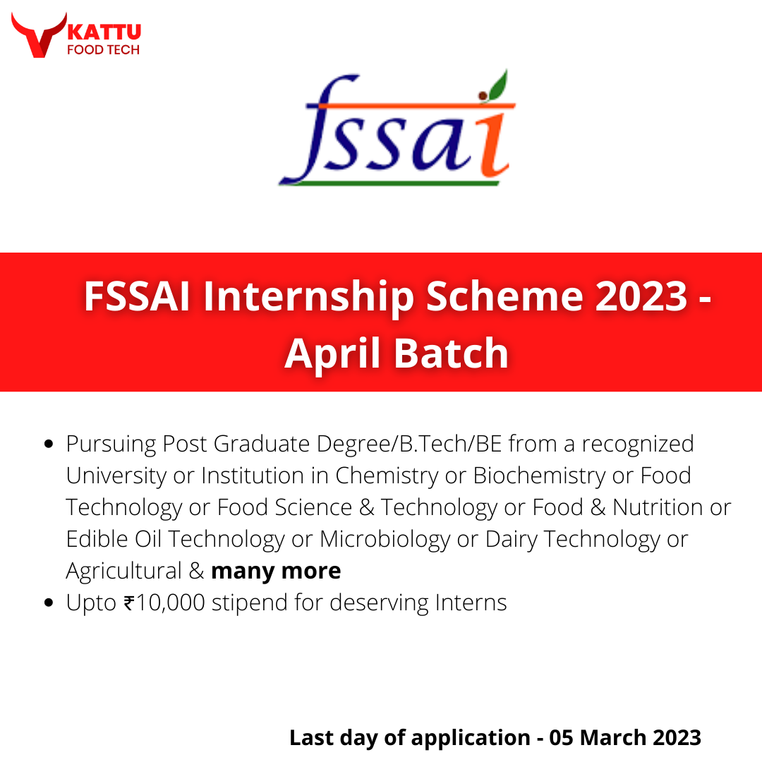 fssai-internship-scheme-2023-registration-open-for-april-batch